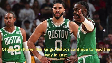 Offseason Power Rankings: Celtics continue to lead the way in .